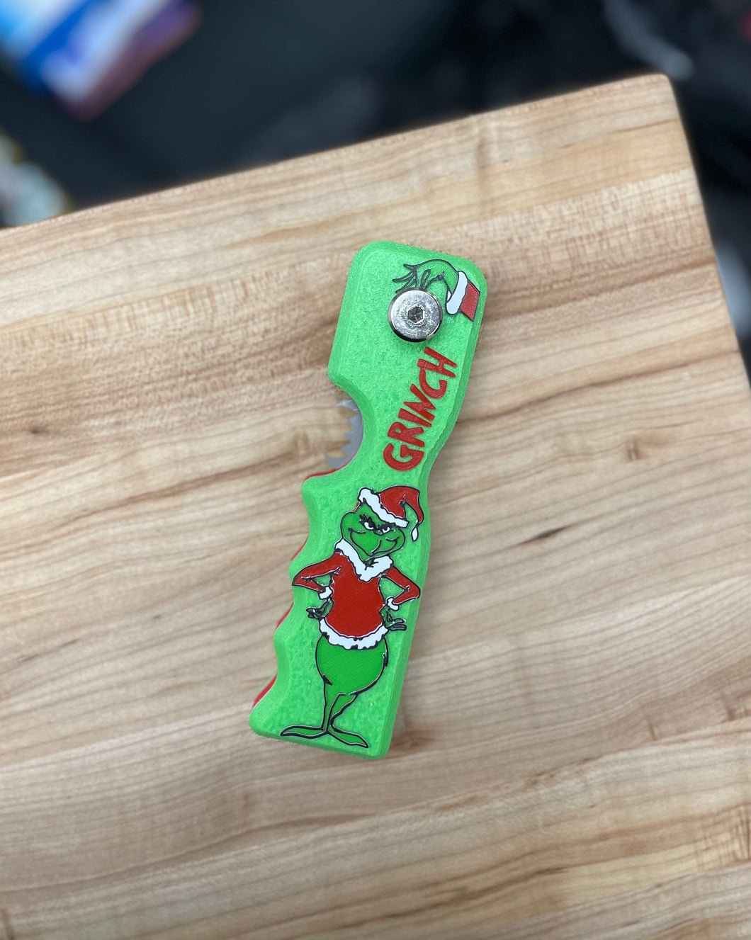 Grinch Bottle Opener